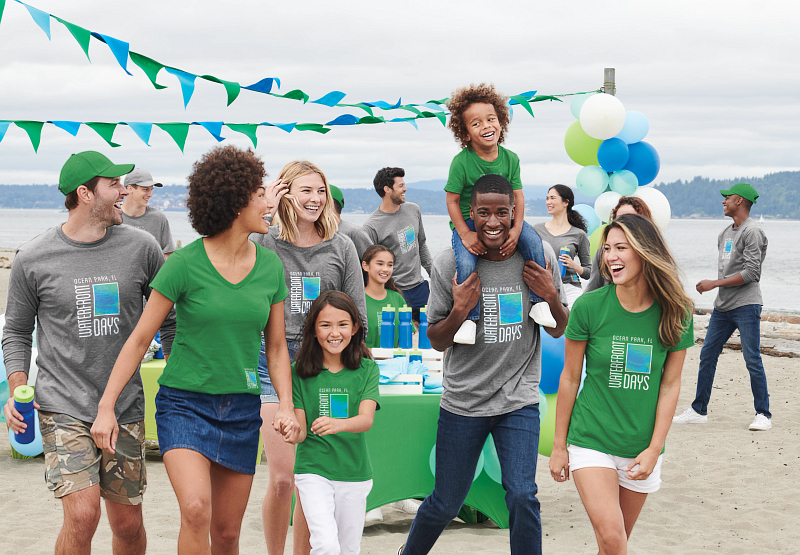 company event picnic swag promotional products branded apparel