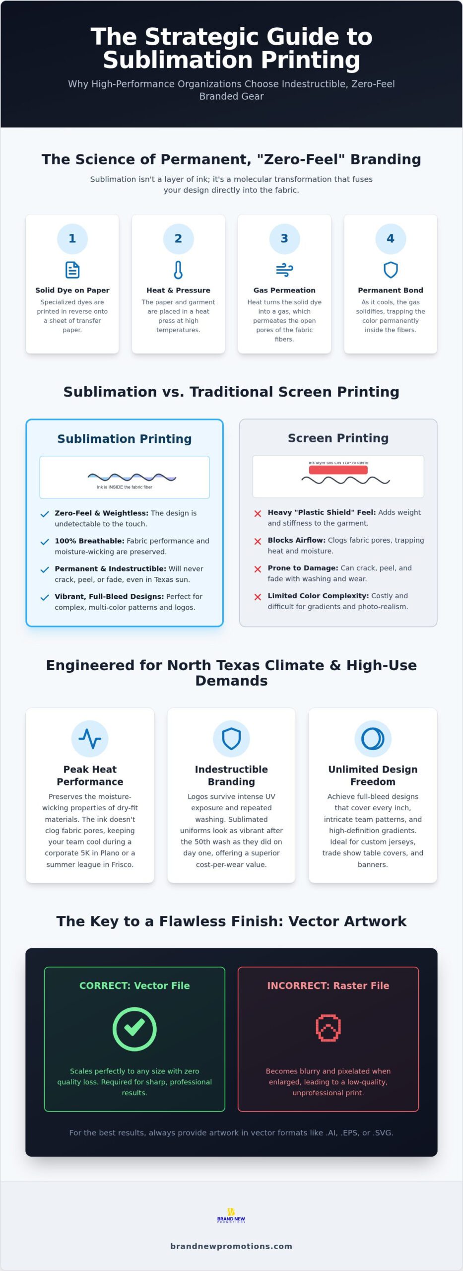 Strategic Guide to Sublimation Printing in Dallas 2026